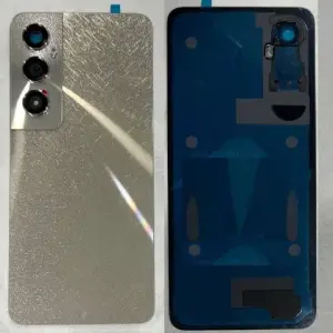 SPAREWARE® Back Panel Back Door Panel Body Cover For Realme C65 4G-Gold (CAMERA LENS WITH ALL LOGO)