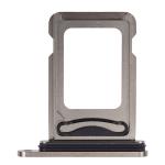 SPAREWARE® Sim Card Tray Holder Sim Tray For iPhone 15 Pro -Silver