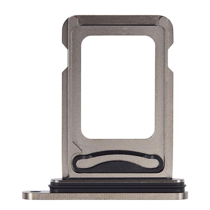 SPAREWARE® Sim Card Tray Holder Sim Tray For iPhone 15 Pro -Silver