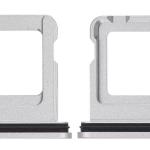 SPAREWARE® Sim Card Tray Holder Sim Tray For iPhone 16 Plus -White