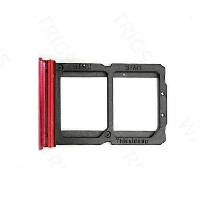 SPAREWARE® Sim Tray Holder For Oneplus 7 -Red