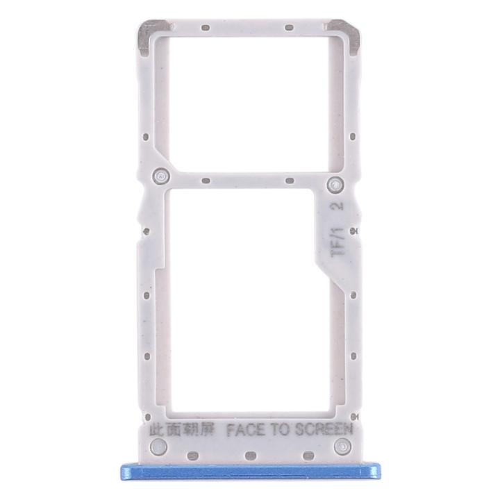 SPAREWARE® Sim Card Tray Holder For Mi Redmi Note 6 Pro -Blue