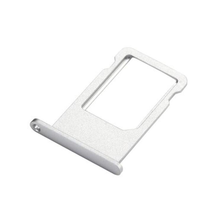 SPAREWARE® Sim Card Tray Holder Sim Tray For iPhone 6 Plus-Silver