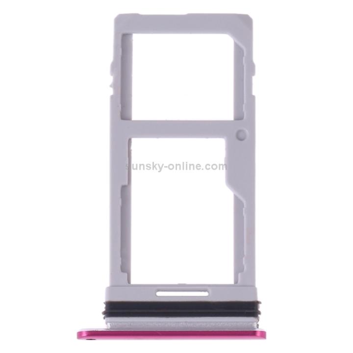 SPAREWARE® Sim Card Tray Holder For LG G7 ThinQ -Red