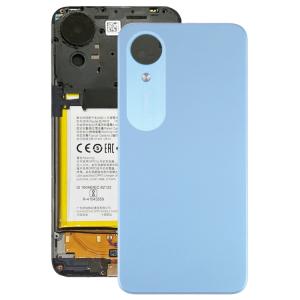 SPAREWARE® Back Panel Back Door Panel Body Cover For Oppo A17k -Blue (WITH ALL LOGO)