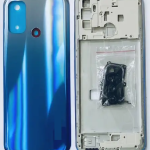 SPAREWARE® Back Panel Back Door Panel Body Cover For Oppo A33 2020 -Blue (MIDDLE RING BACK SIDE BUTTON CAMERA LENS OR LOGO)