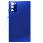 SPAREWARE® Battery Cover Back Door Body Panel For Samsung Galaxy Note 20 -Blue (WITH CAMERA LENS)