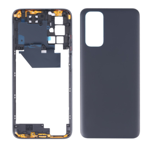 SPAREWARE® Back Panel Body Cover For Mi Redmi Note 11S -Black (MIDLE RING + BACK PANEL)