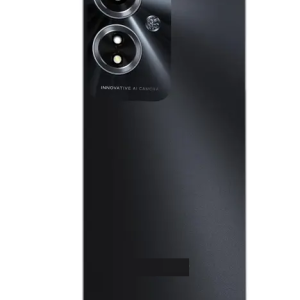 SPAREWARE® Back Panel Back Door Panel Body Cover For Oppo A59 5G -Black(CAMERA LENS & WITH ALL LOGO)