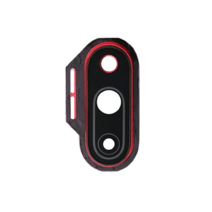 SPAREWARE® Original Camera Lens With Complete Camera Frame For Oneplus 7 -Red