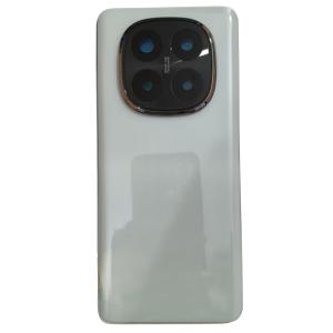 SPAREWARE® Battery Cover Back Door Panel Body For Mi Redmi Note 14 Pro Plus -White (WITH CAMERA LENS)
