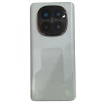 SPAREWARE® Battery Cover Back Door Panel Body For Mi Redmi Note 14 Pro Plus -White (WITH CAMERA LENS)