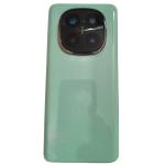 SPAREWARE® Battery Cover Back Door Panel Body For Mi Redmi Note 14 Pro Plus -Green(WITH CAMERA LENS)