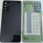 SPAREWARE® Battery Cover Back Door Panel Body For Samsung Galaxy M52 5G -Black (WITH CAMERA LENS)