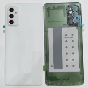 SPAREWARE® Battery Cover Back Door Panel Body For Samsung Galaxy M52 5G -White (WITH CAMERA LENS)